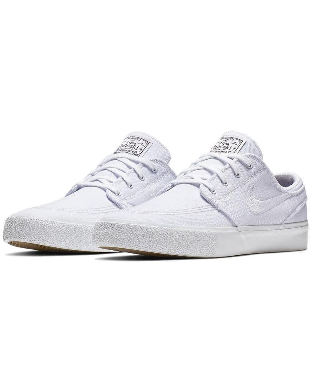 Nike White Zoom Stefan Janoski Canvas Rm Sb for men