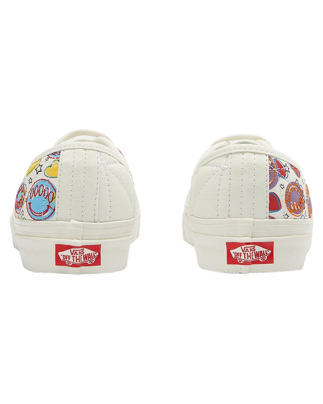 Vans White Authentic 44 Dx Low-Top Canvas Shoes for men