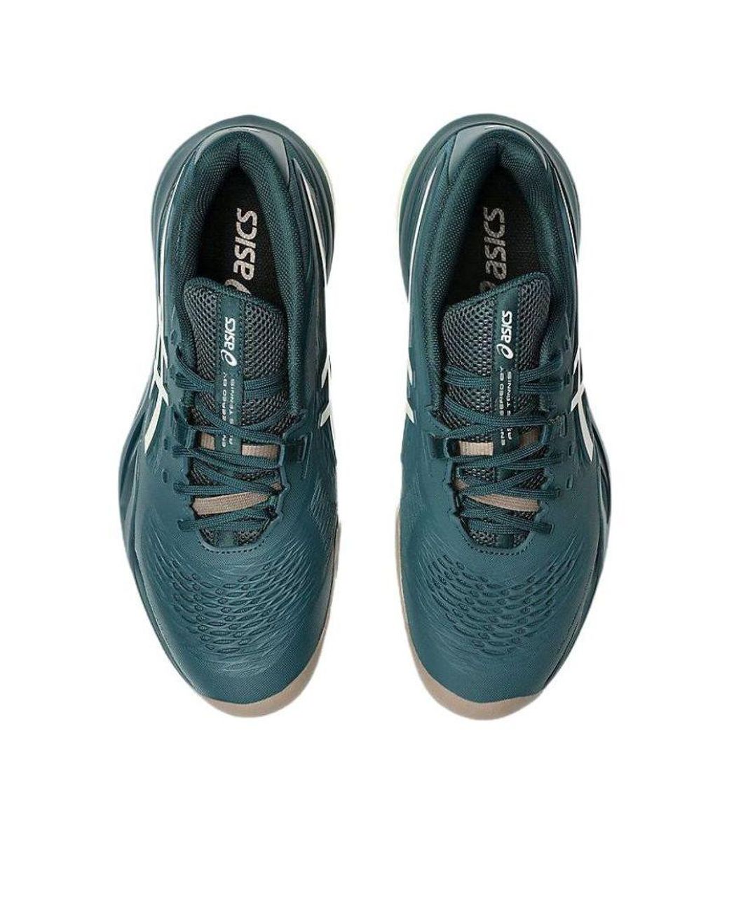 Asics Blue Gel-Resolution X 'Saxon Birch' for men
