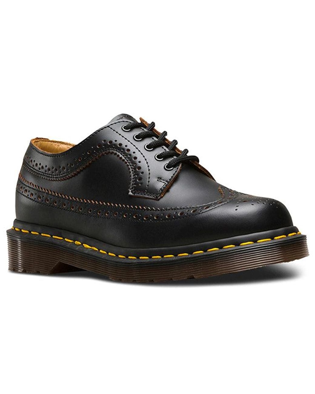 Dr. Martens Black Vintage 3989 Brogue for men