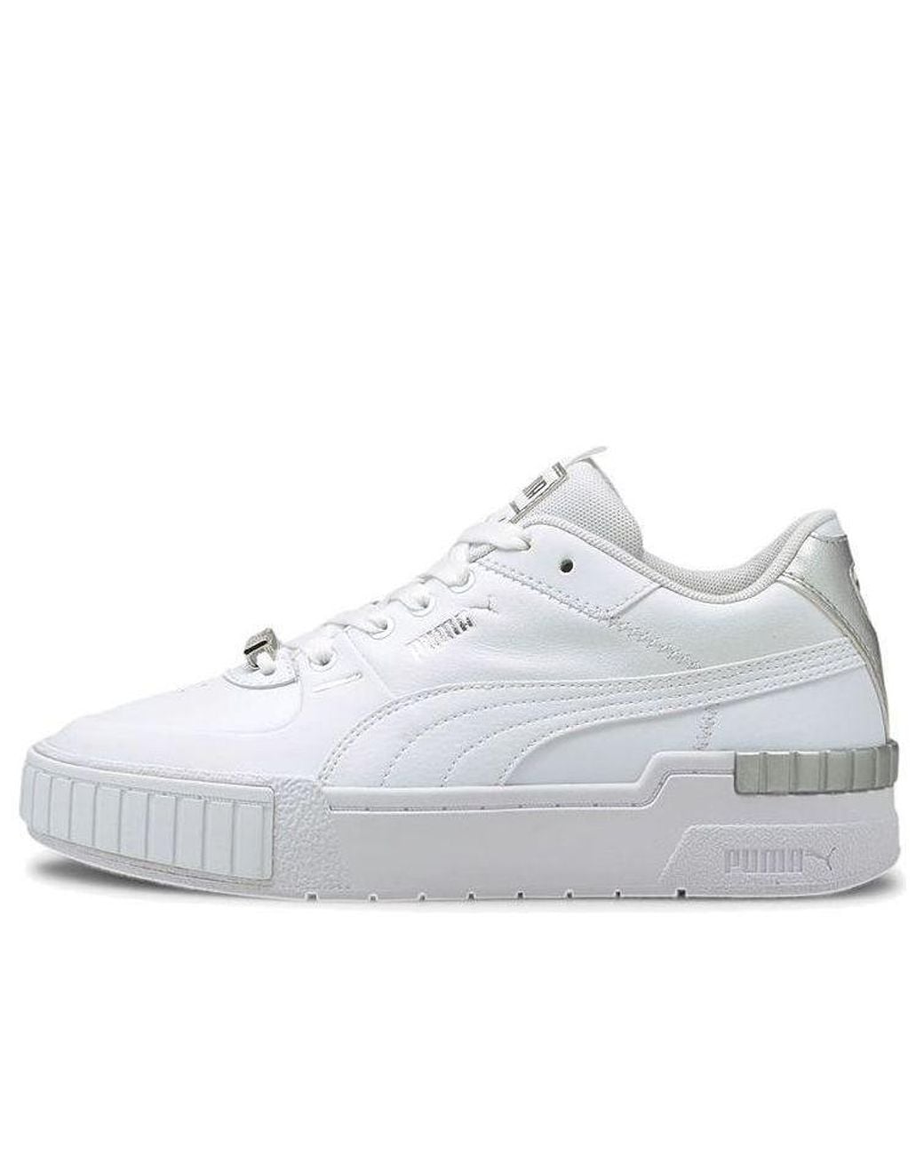 PUMA White (Wmns) Cali Sport 'Metallic