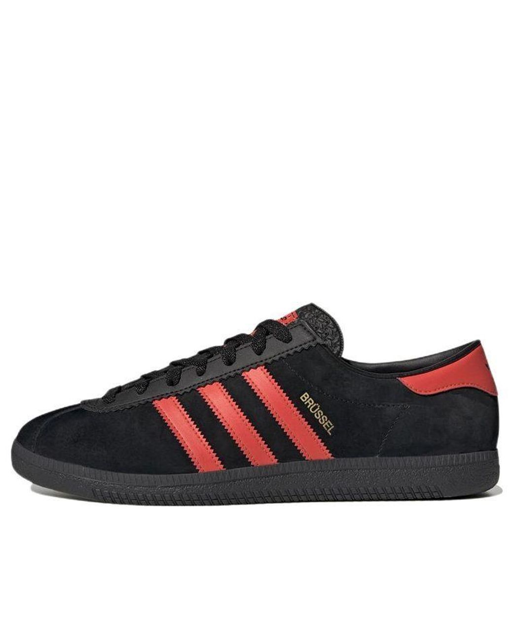 adidas Brussel City Series Core Bright Red in Black for Men | Lyst