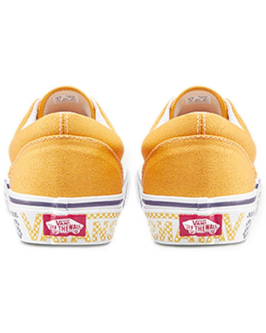 Vans Yellow Casual Style Low-Top Sneakers for men