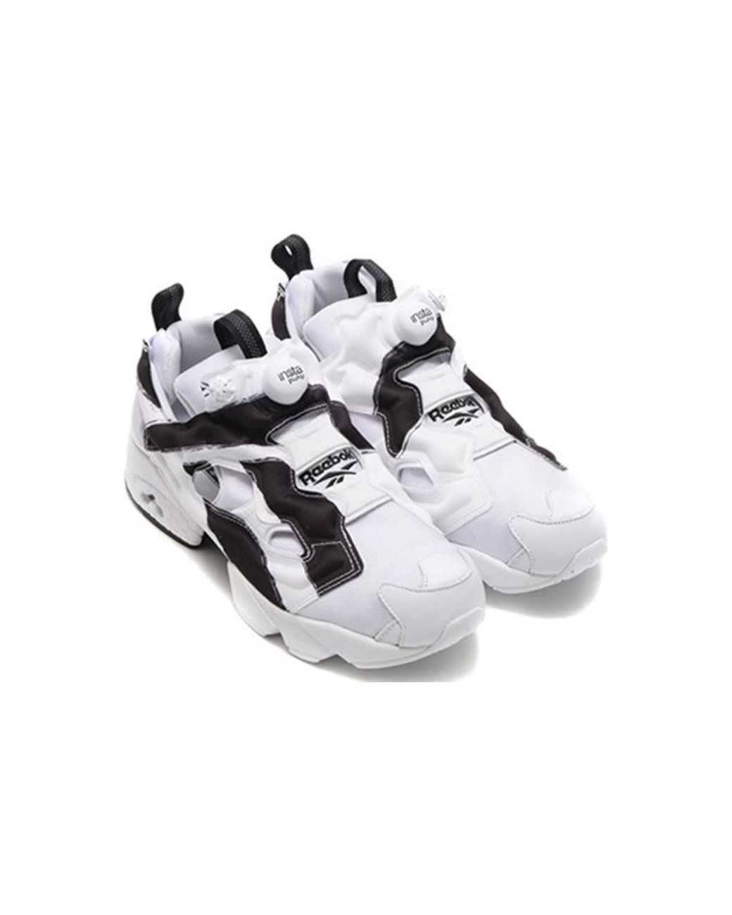 Reebok White Instapump Fury 'Overbranded' for men