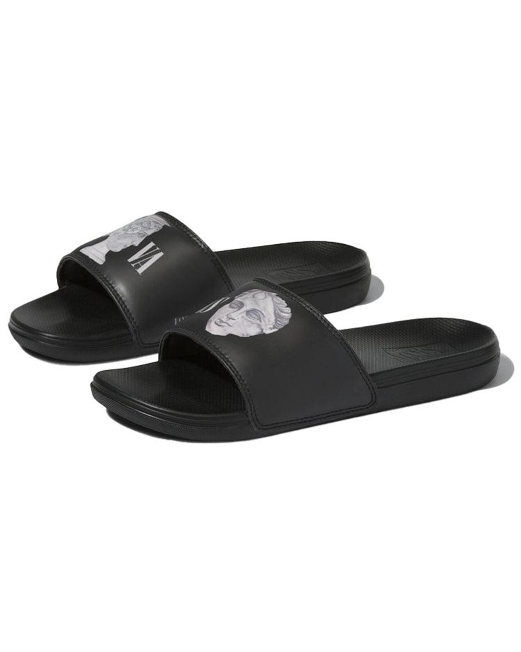 Vans Black Goodall La Costa Slide-On Sneakers for men