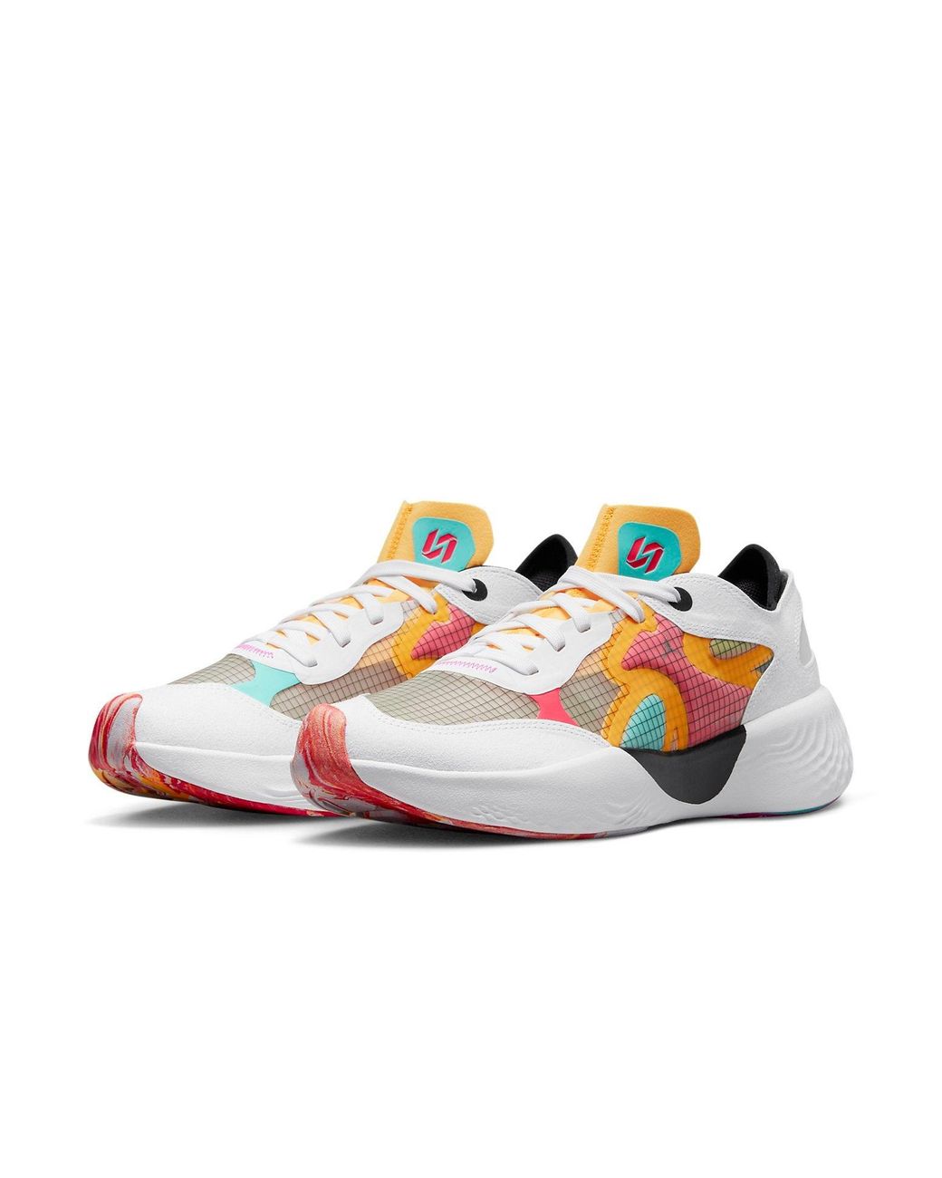 Nike White X Luka Doncic Jordan Delta 3 Low 'Nitro' for men