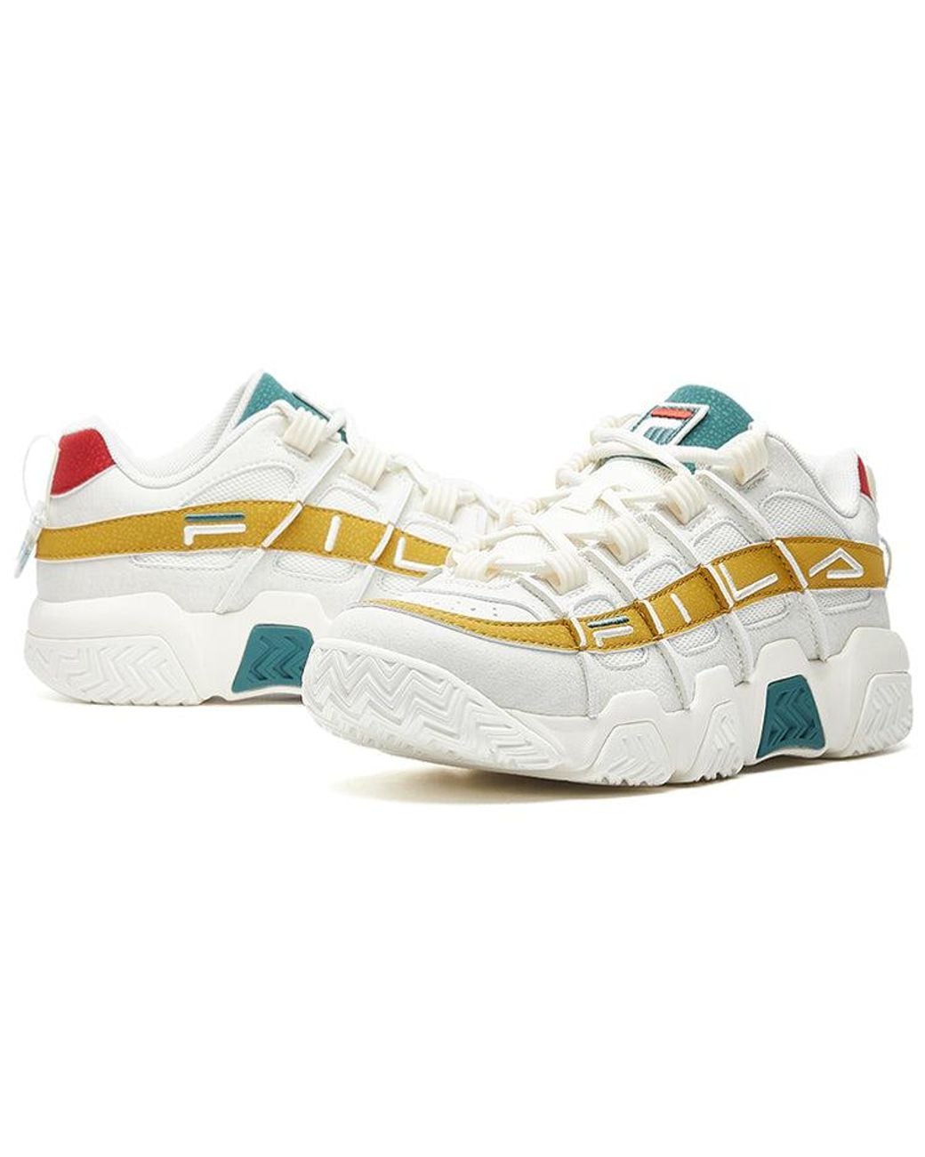 Fila White (Wmns) Barricade Vntg Gs