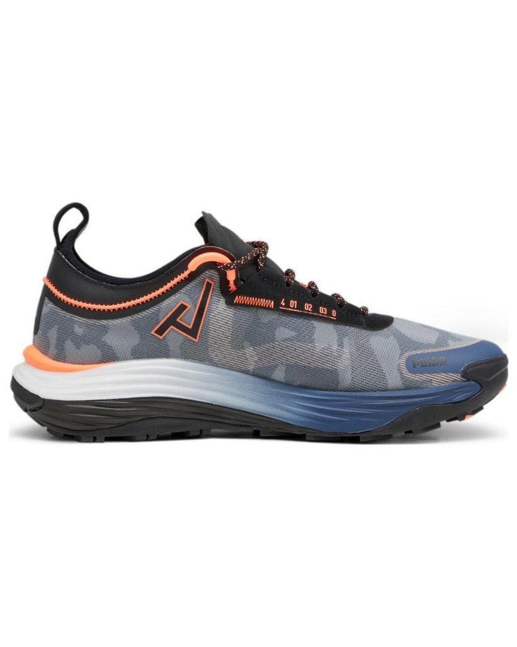 PUMA Blue Voyage Nitro 3 'Inky Neon Sun' for men