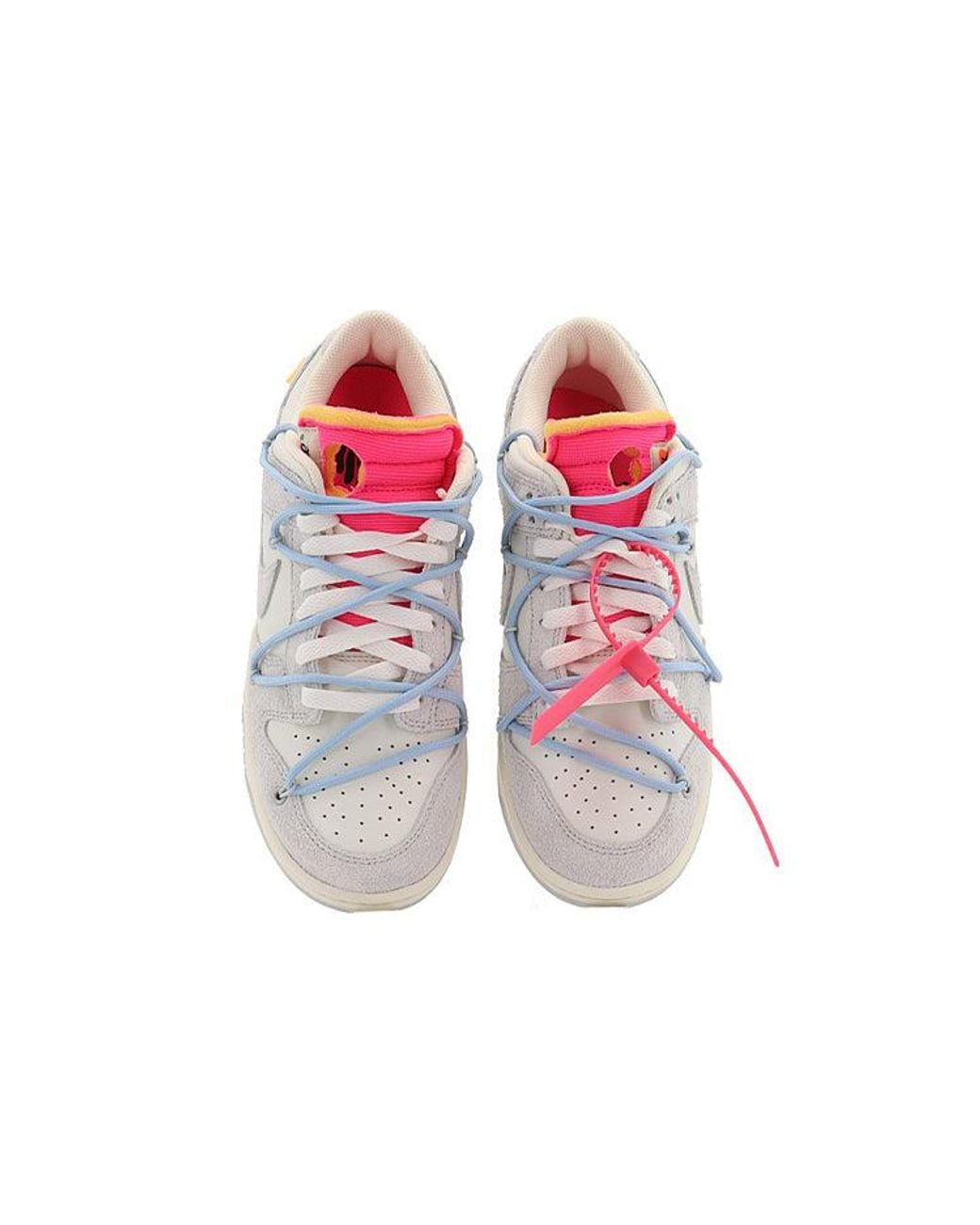 Nike Pink X Off- Dunk Low 'Lot 38 Of 50' for men