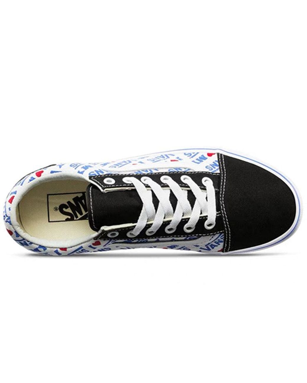Vans Blue Old Skool 'I Heart My for men