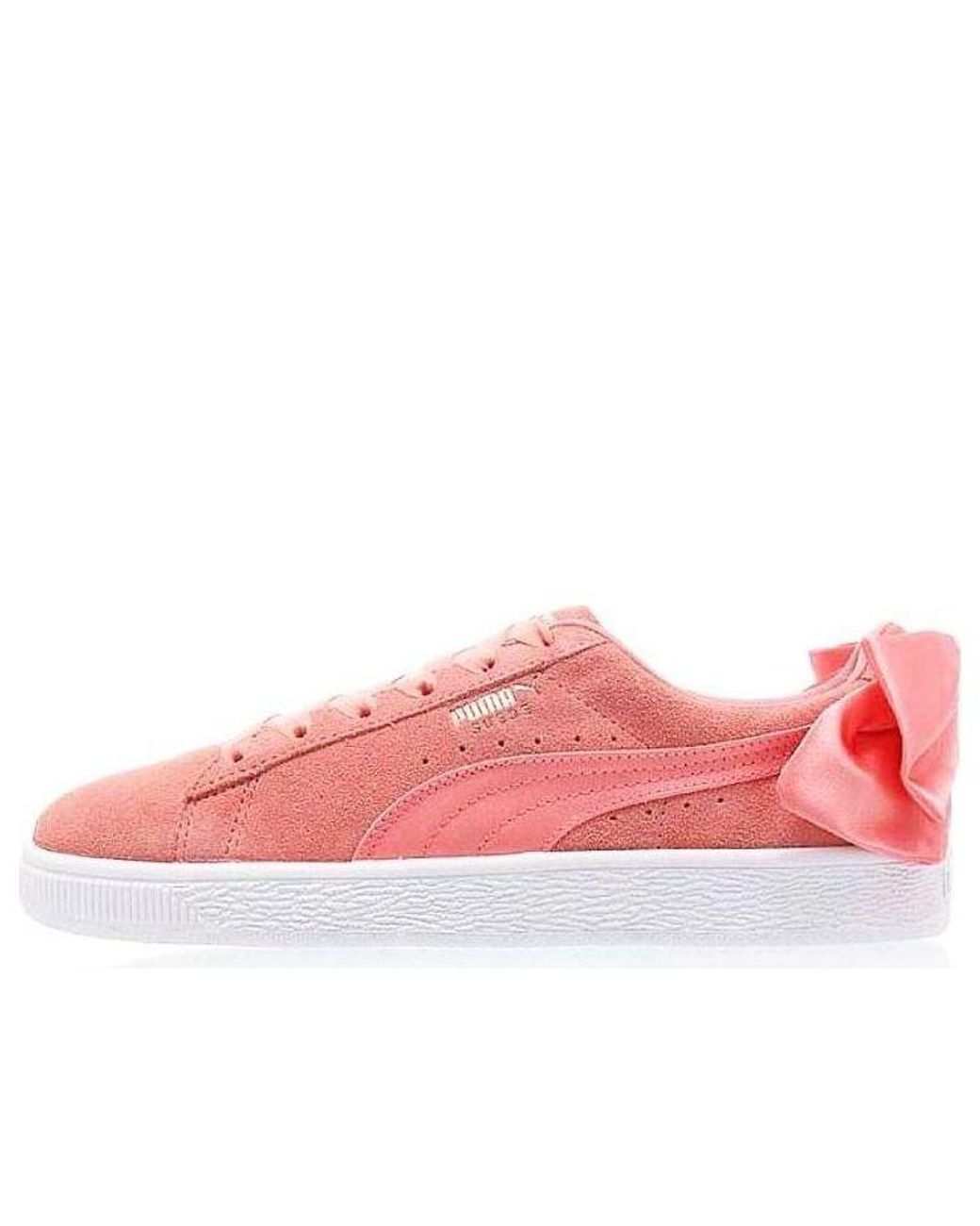PUMA Pink (Wmns) Suede Bow 'Shell'