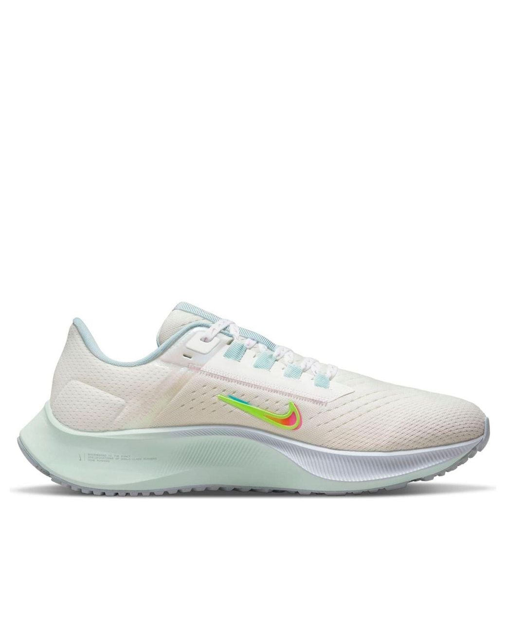 Nike White (Wmns) Air Zoom Pegasus 38 Premium 'Summit Volt'
