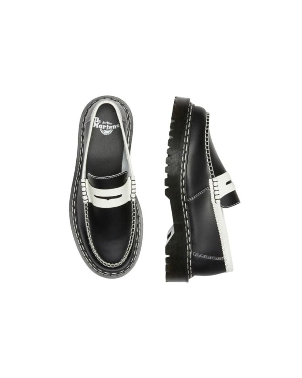 Dr. Martens Black Penton Bex Contrast for men