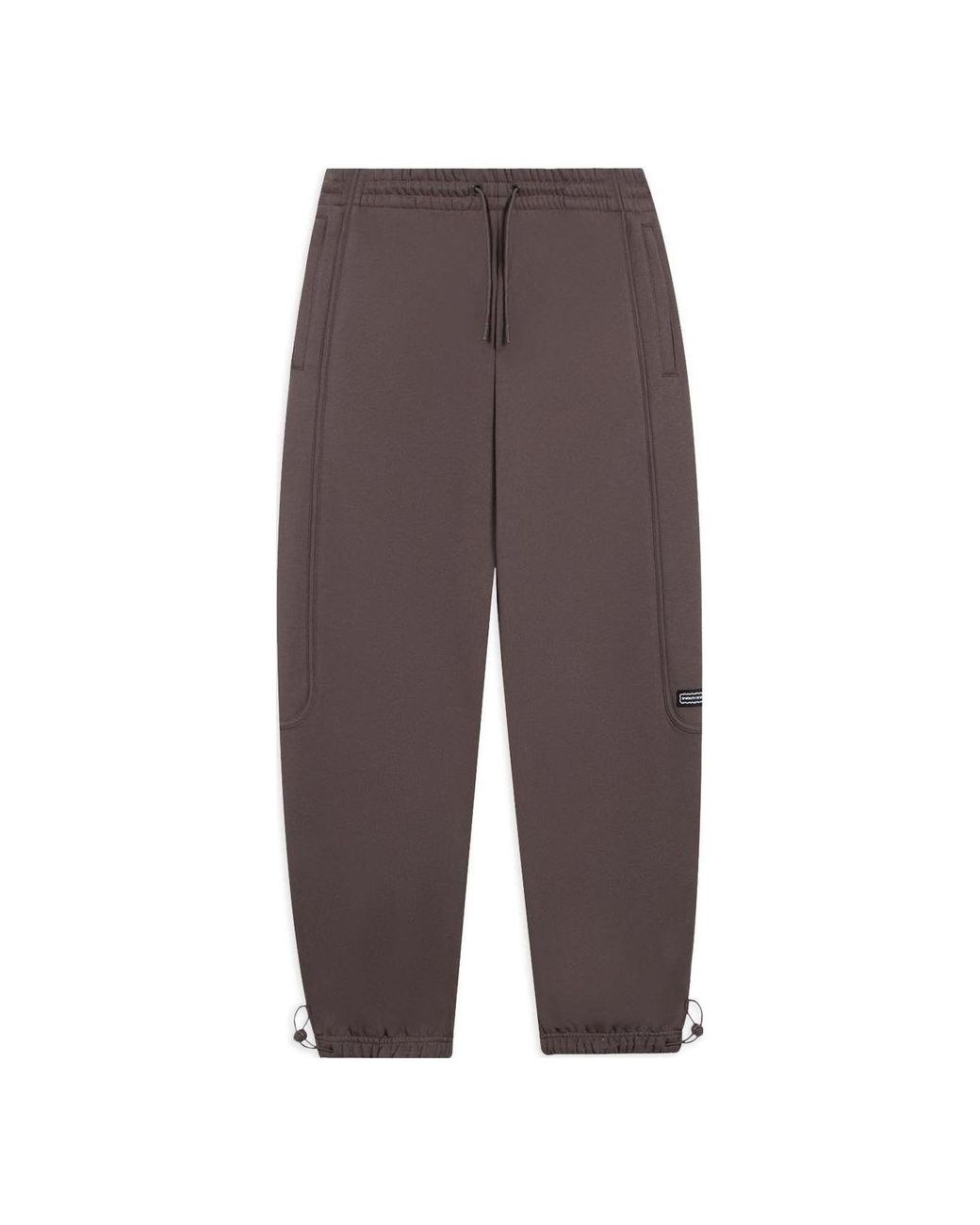 Li-ning Brown Badfive Logo Loose Fit Sweatpants for men