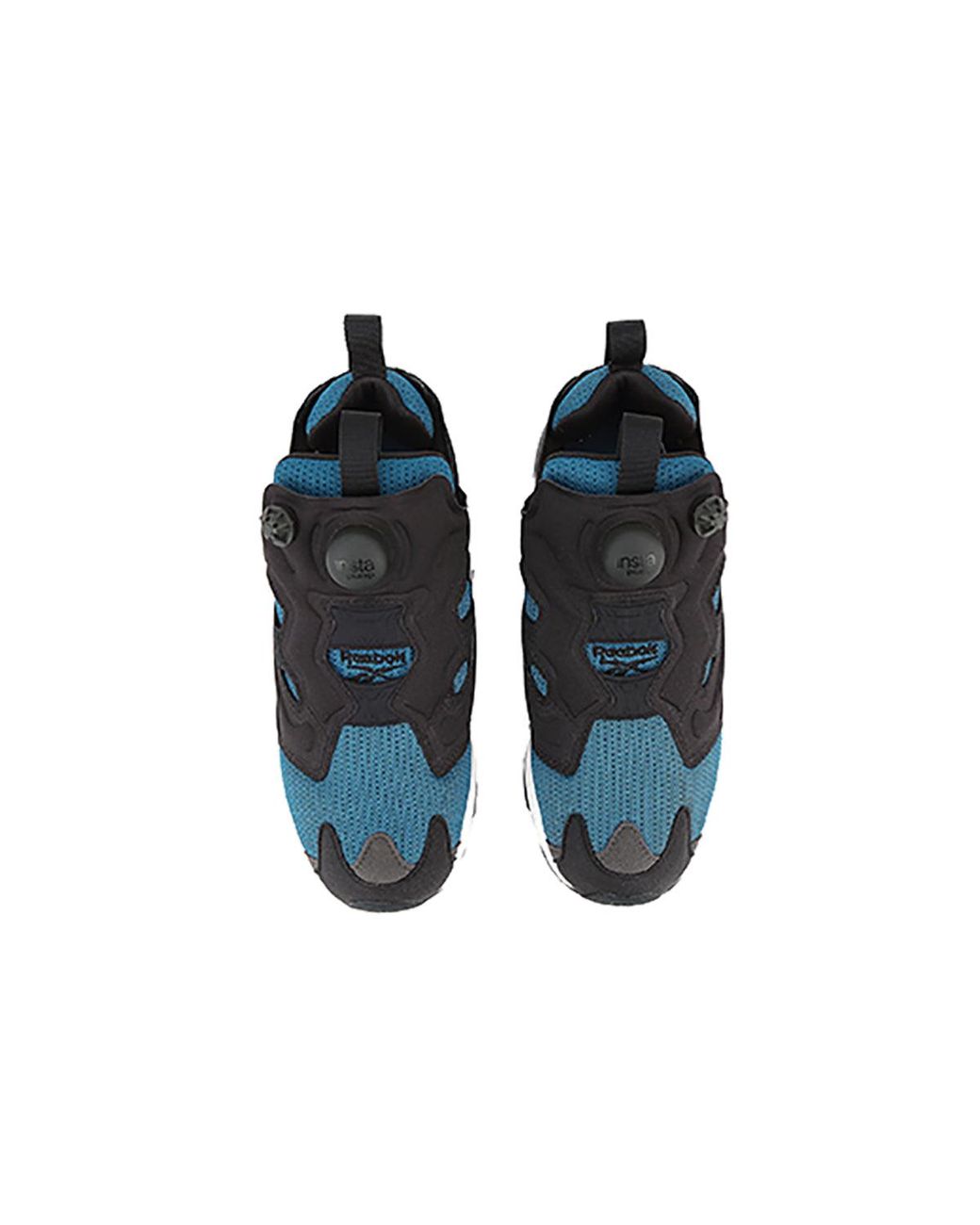 Reebok Blue Instapump Fury Og Hollow Out Shock Absorption Non-Slip Shoes/Sneakers Splicing for men