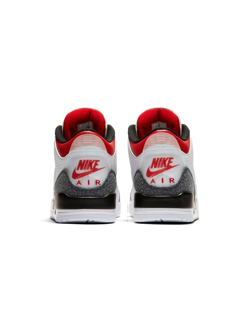 Nike White 3 Retro Denim Se 'Fire' for men
