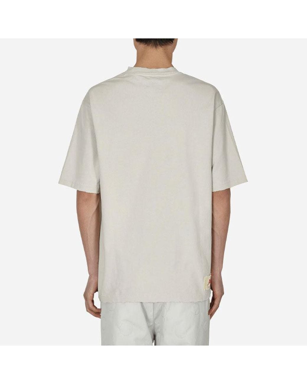 Nike White X Union Crossover Ss22 Solid Color Character Alphabet Printing Round Neck Short Sleeve Asia Edition for men