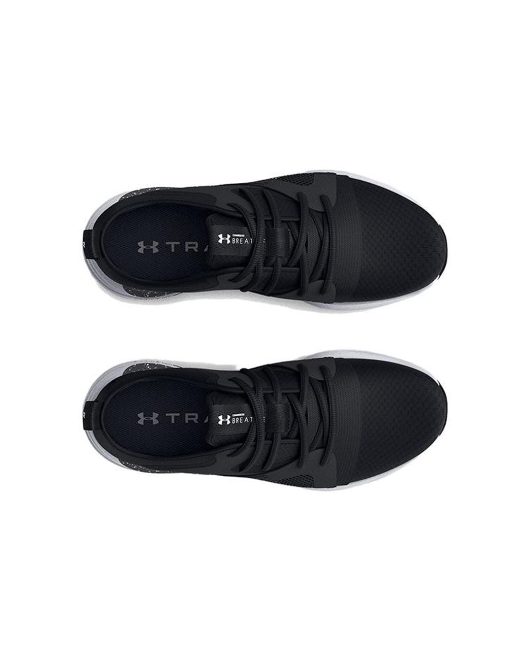 Under Armour Black 's Charged Breathe Cross Trainers