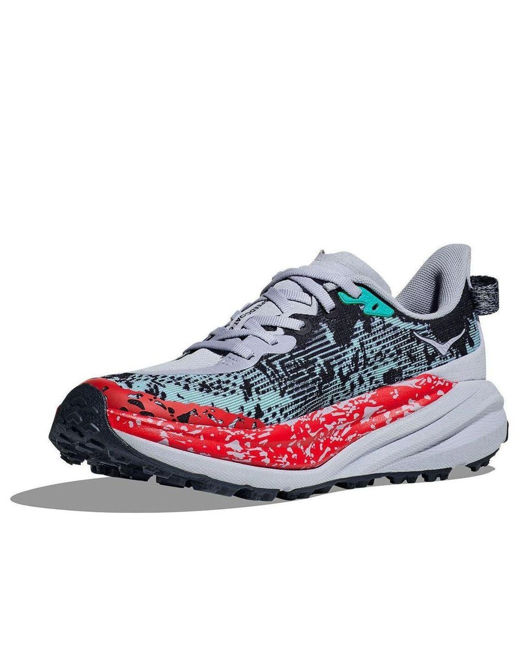 Hoka One One Red Speedgoat 6 'Gull Stormy Skies' for men