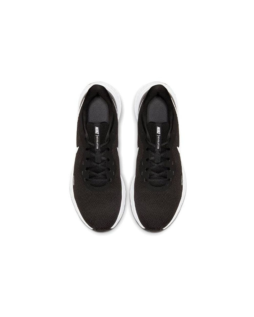 nike revolution 5 men's running shoe black