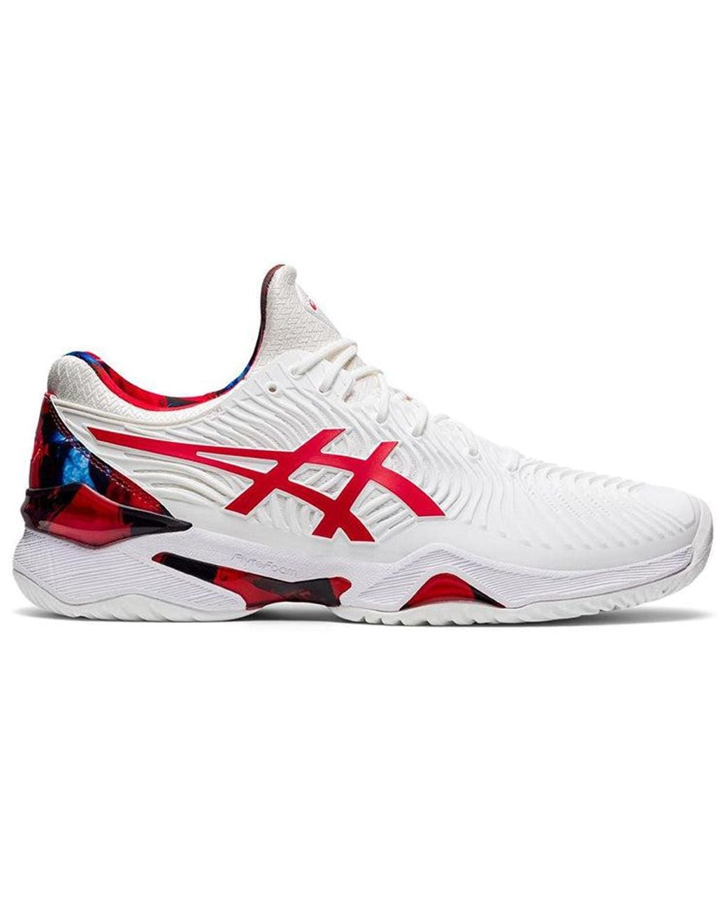 Asics White Court Ff Novak Le Classic' for men