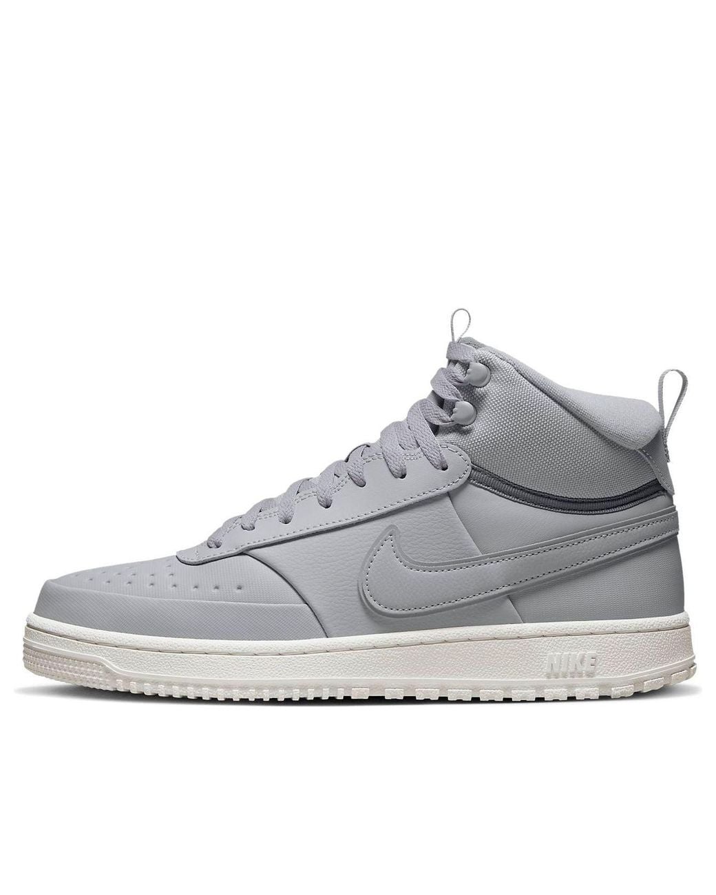 Nike Gray Court Vision Mid Winter 'Wolf' for men