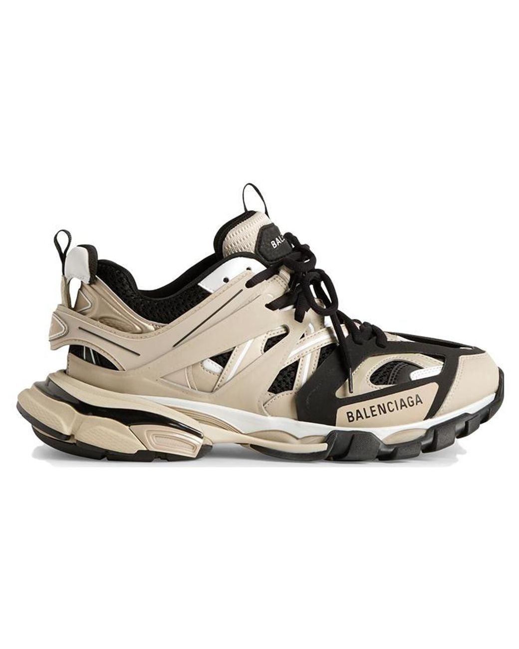 Balenciaga Black Track Sneakers And Mesh And Nylon' for men