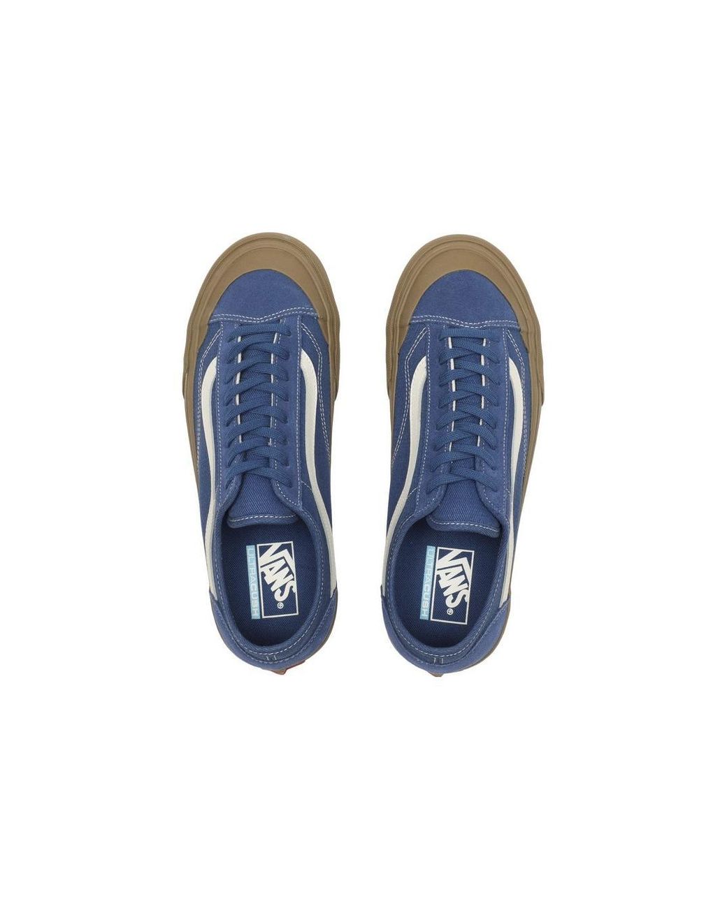 Vans Blue Style 36 Casual Skateboarding Shoes for men