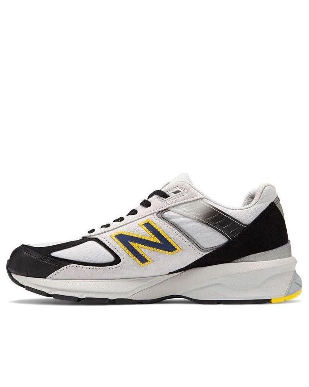New Balance White 990V5 Made for men