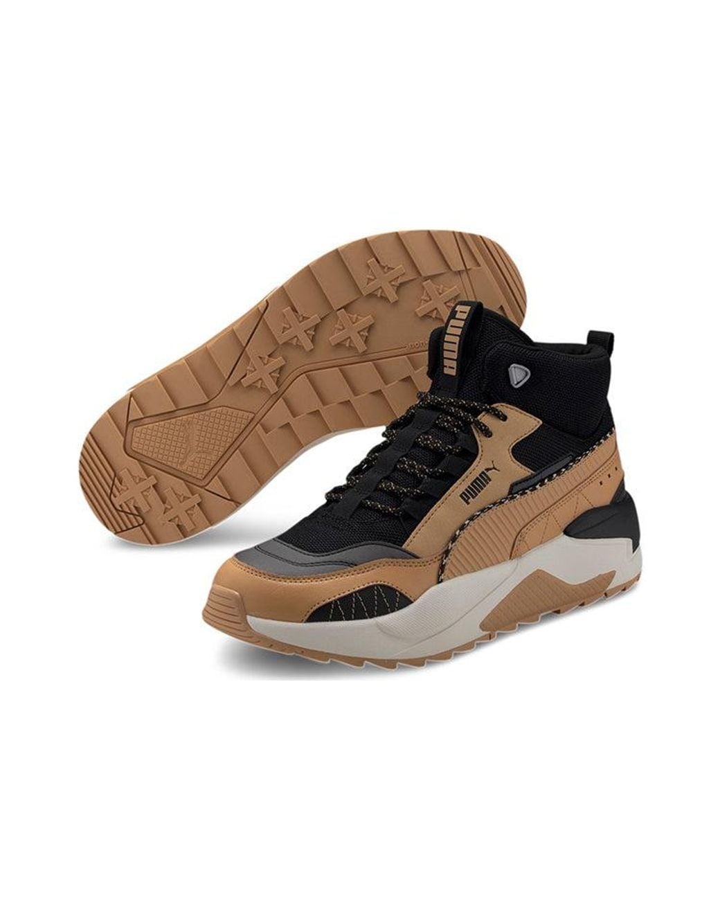 PUMA Black X-Ray 2 Square Mid Winter 'Taffy' for men