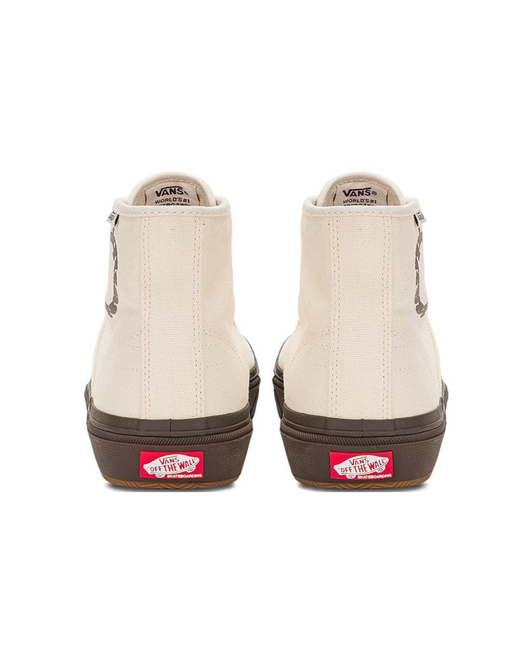 Vans White X Quasi Crockett High Decon for men
