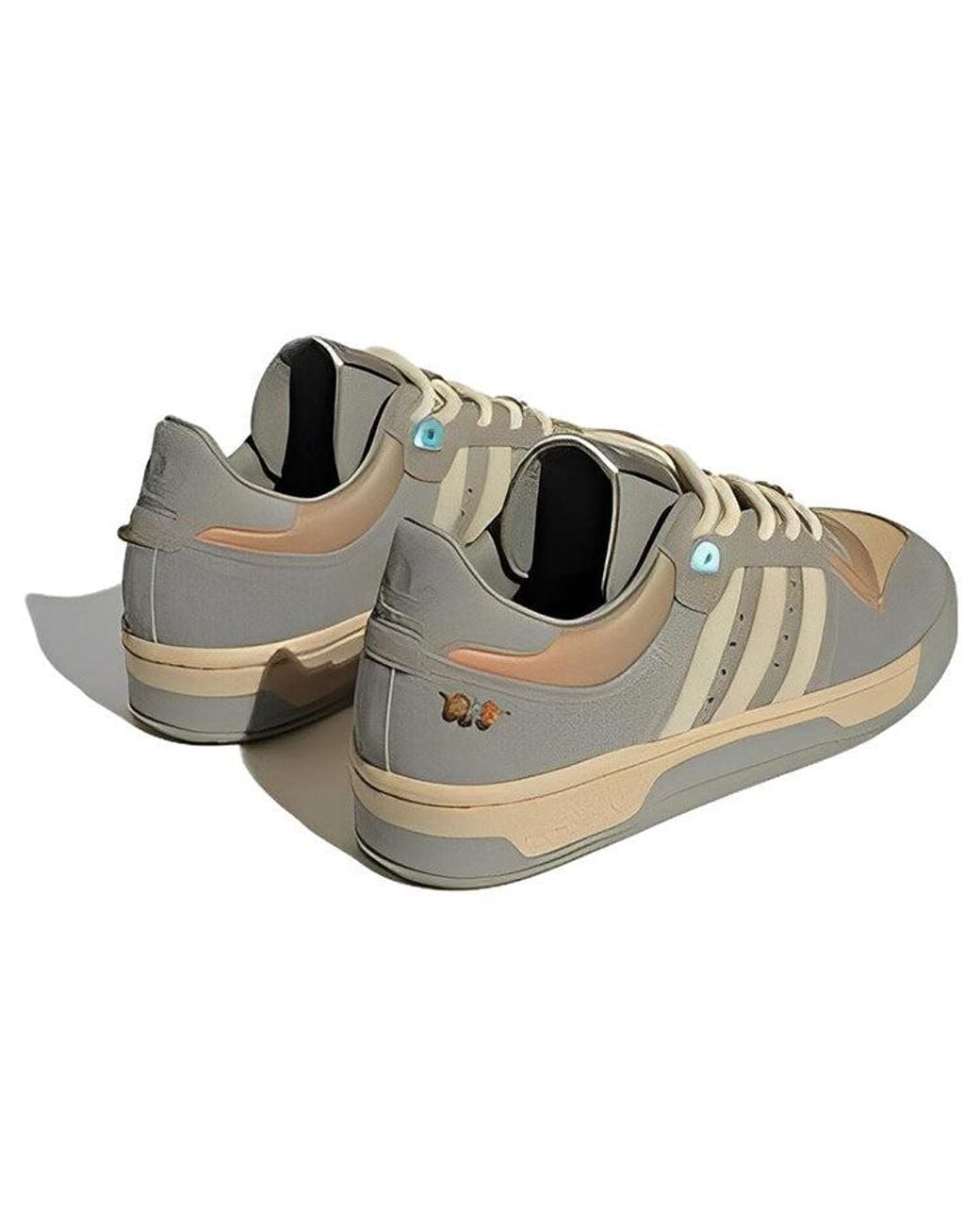Adidas Gray Rivalry Low 86 Shoes for men