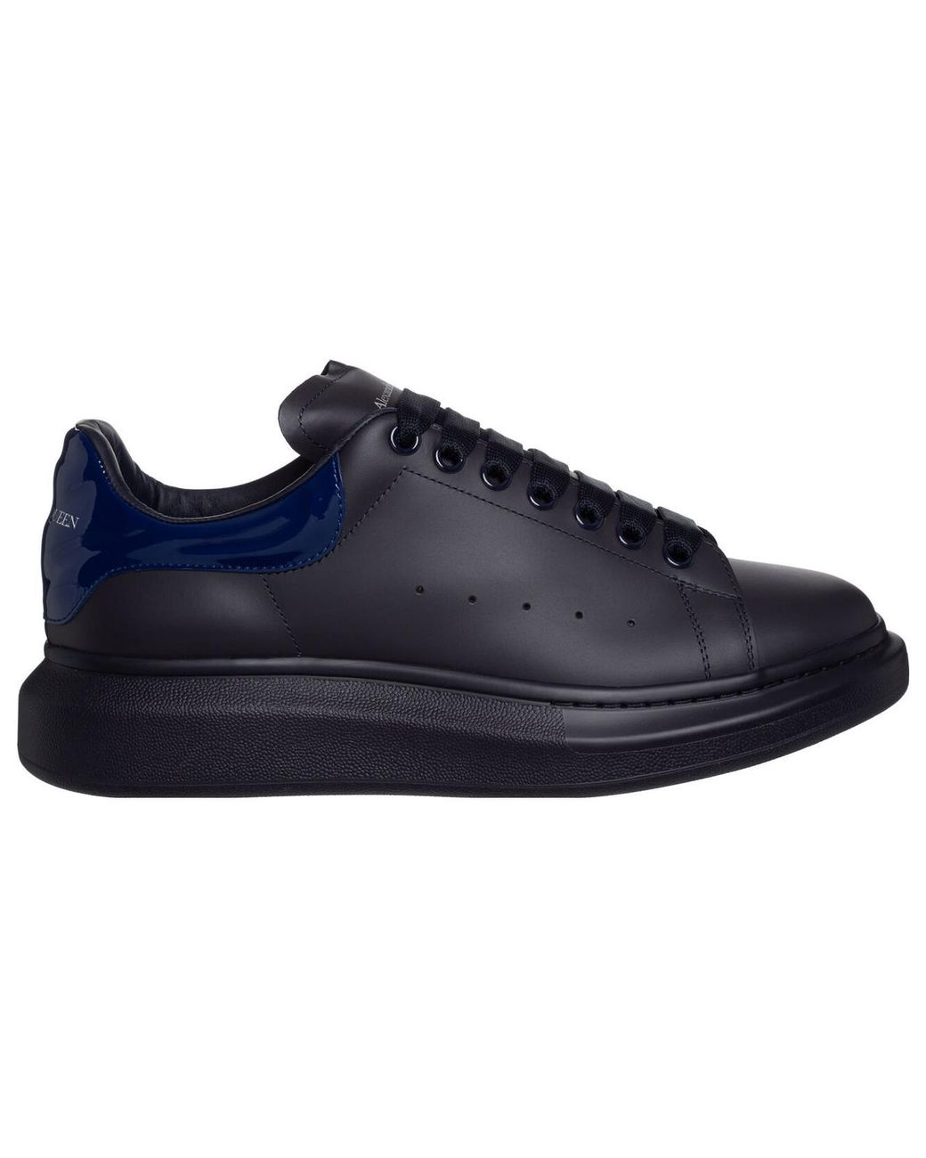 McQueen Blue Leather Oversized Sneakers for men