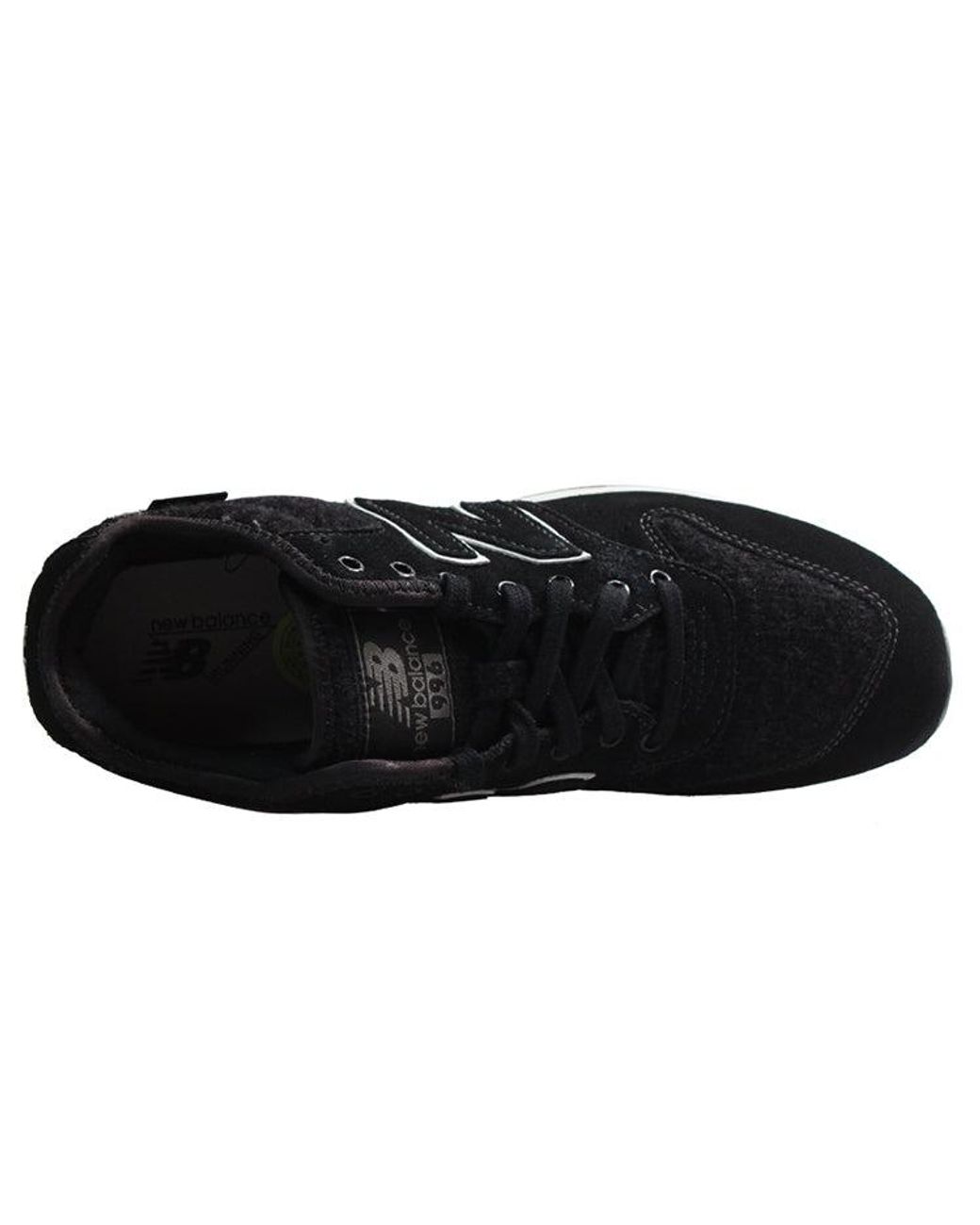 New Balance Black Nb 996 Low Tops Retro Sports Shoe for men