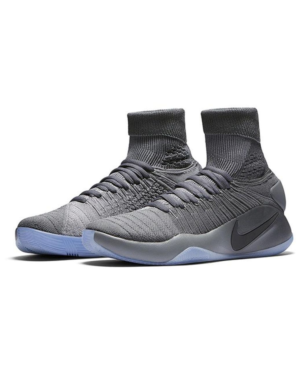 Nike Black Hyperdunk 2016 Flyknit 'Dark' for men