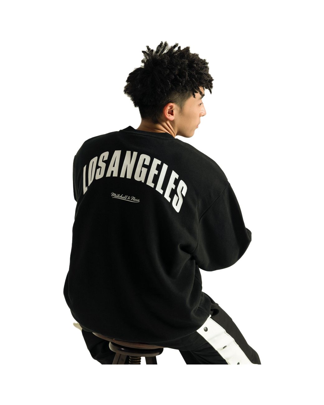 Mitchell & Ness Blue X Nba La Lakers Sweatshirt for men