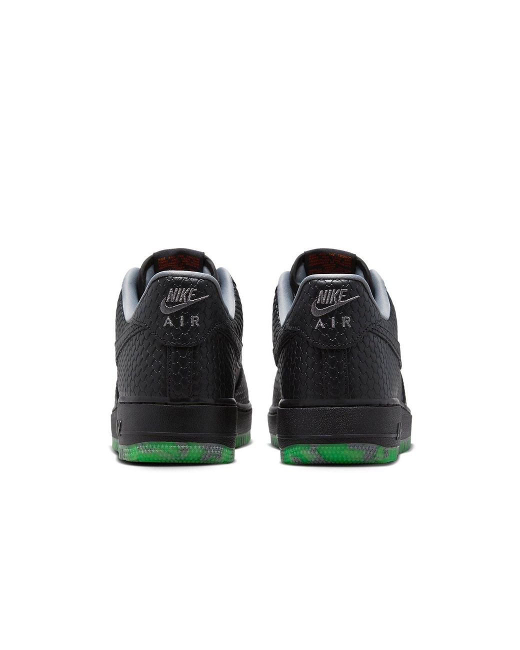 Nike Black Air Force 1 Low Prm 'Halloween' for men