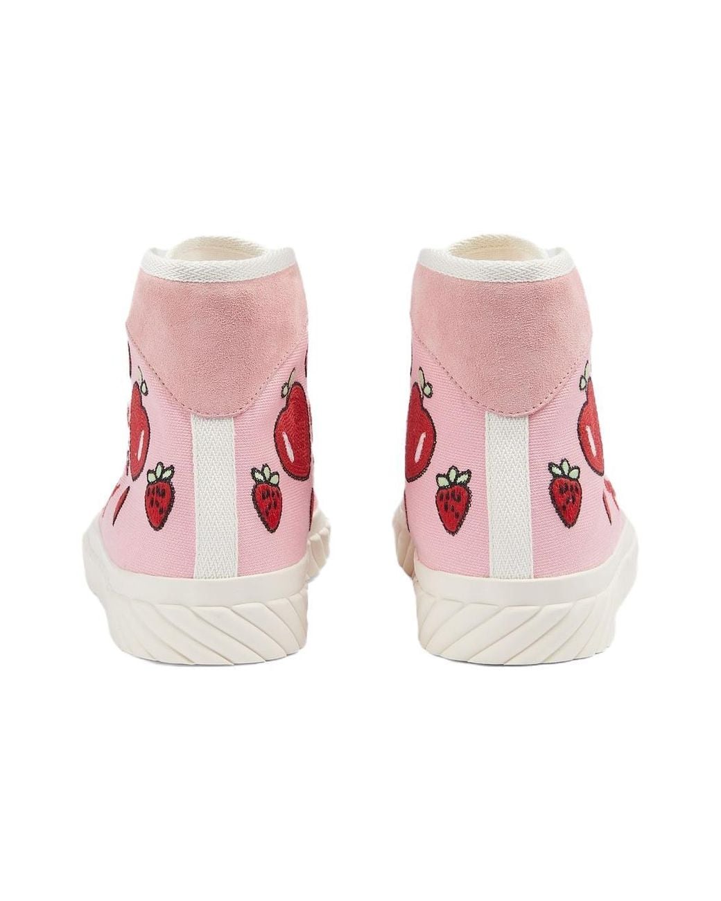 Gucci Pink (Wmns) Canvas Hightop 'Valentine's Day'