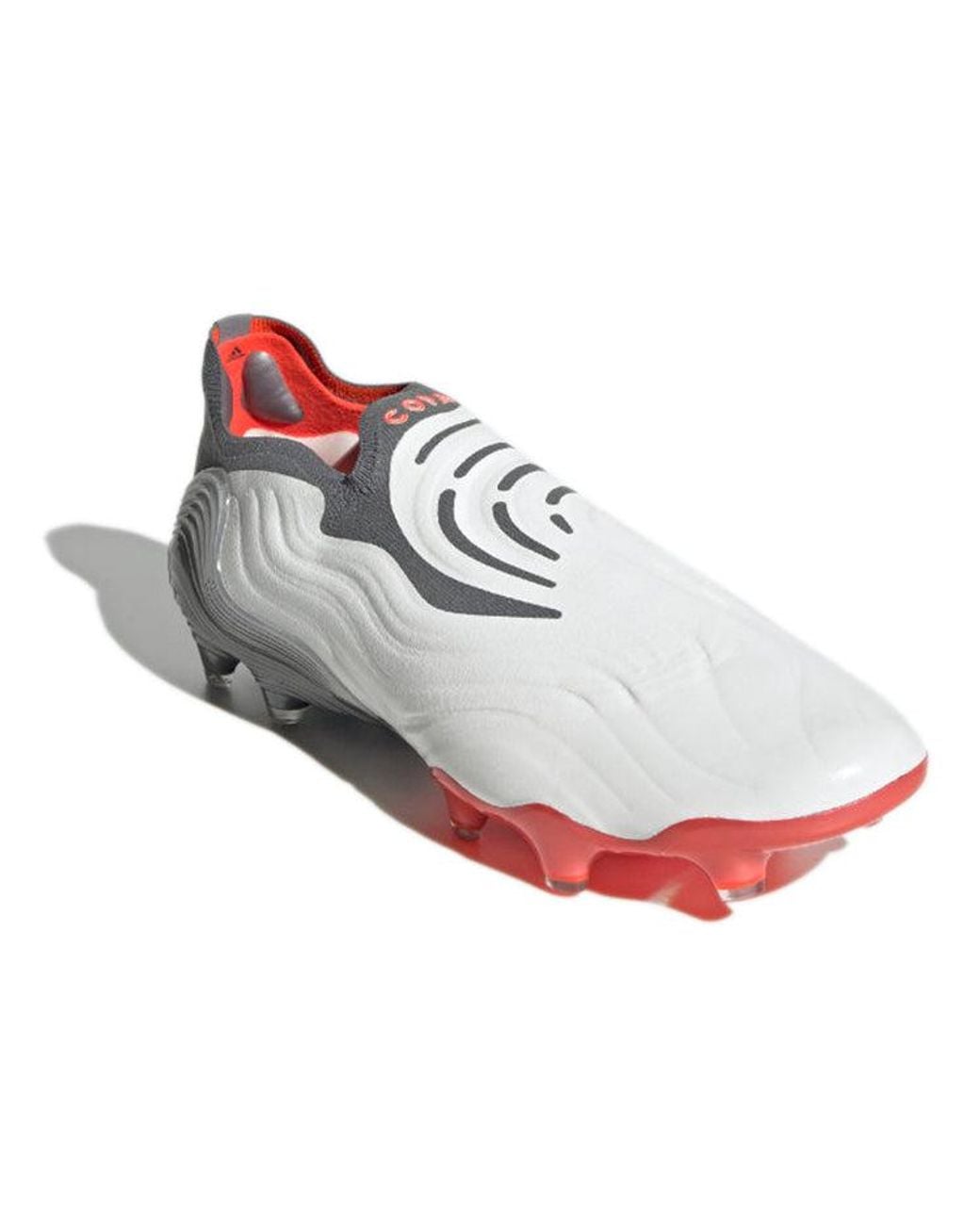 Adidas White Copa Sense+ Fg Solar' for men