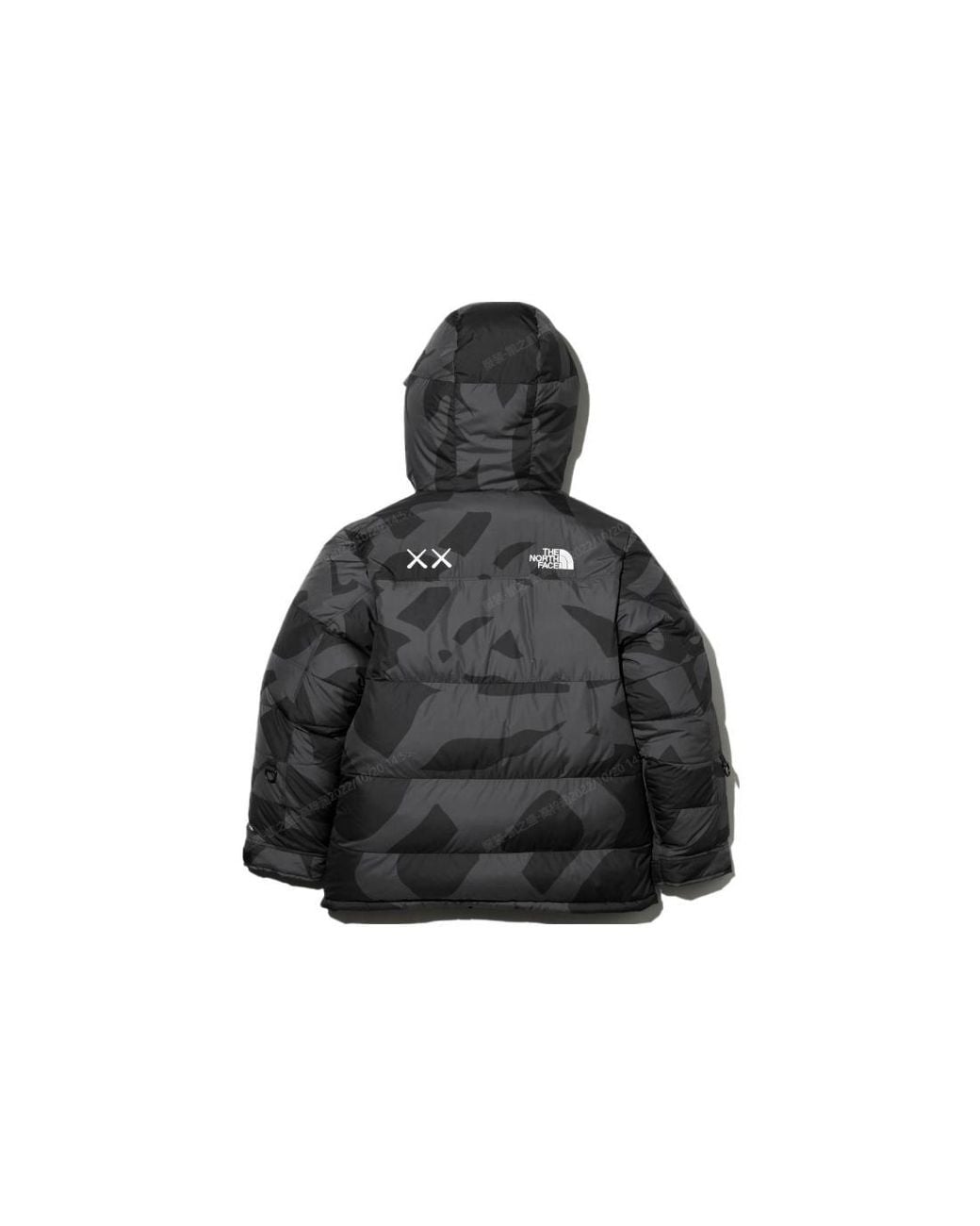 The North Face Black X Kaws Fw22 1994 Himalayan Parka Jacket for men