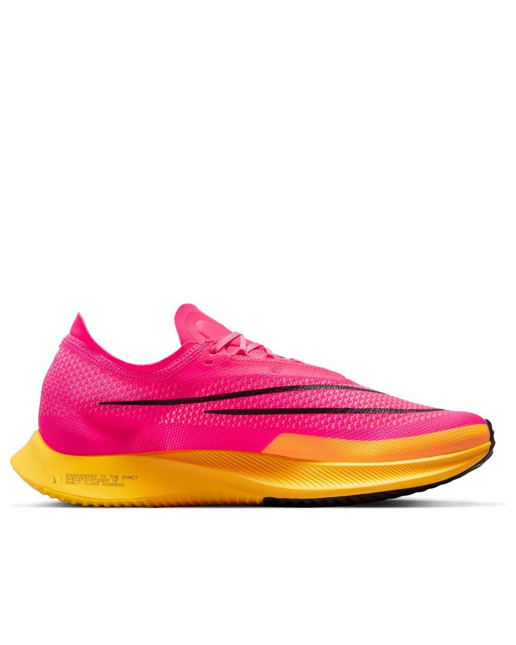 Nike Pink Zoomx Streakfly 'Hyper Laser' for men