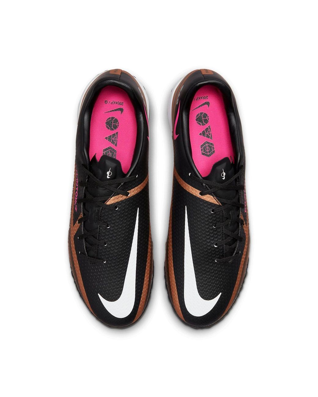Nike Black Phantom Gt2 Academy Tf 'Metallic Copper' for men