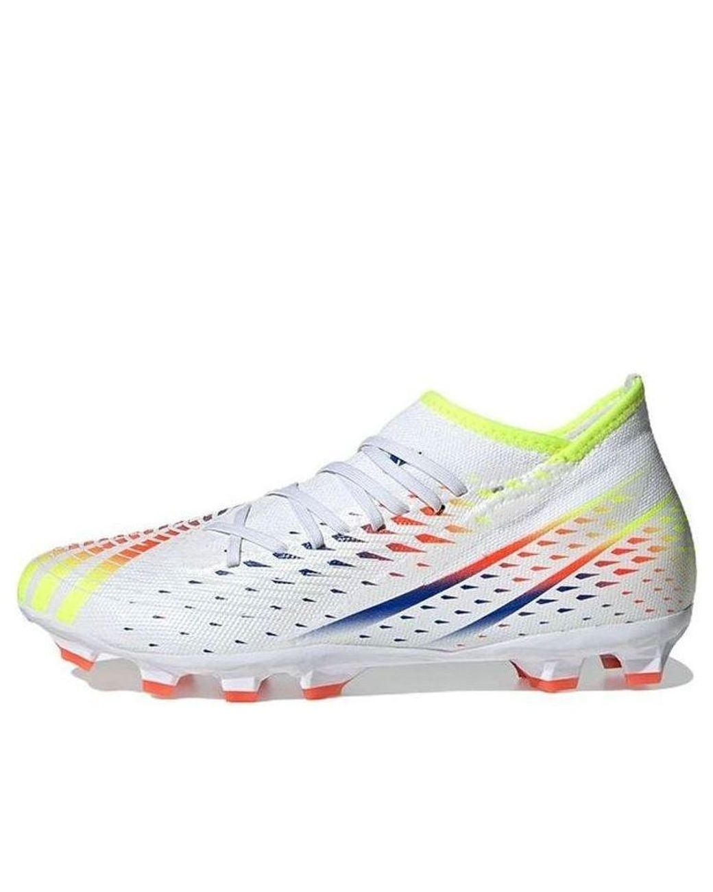 Adidas White Predator Edge.3 Fg for men