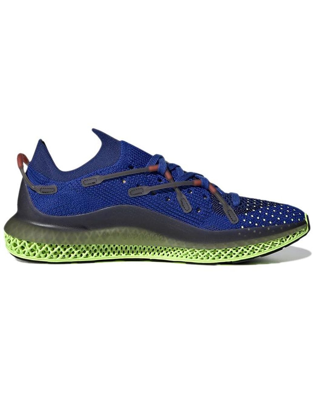 Adidas Blue 4D Fusio 'Bold Light Flash' for men