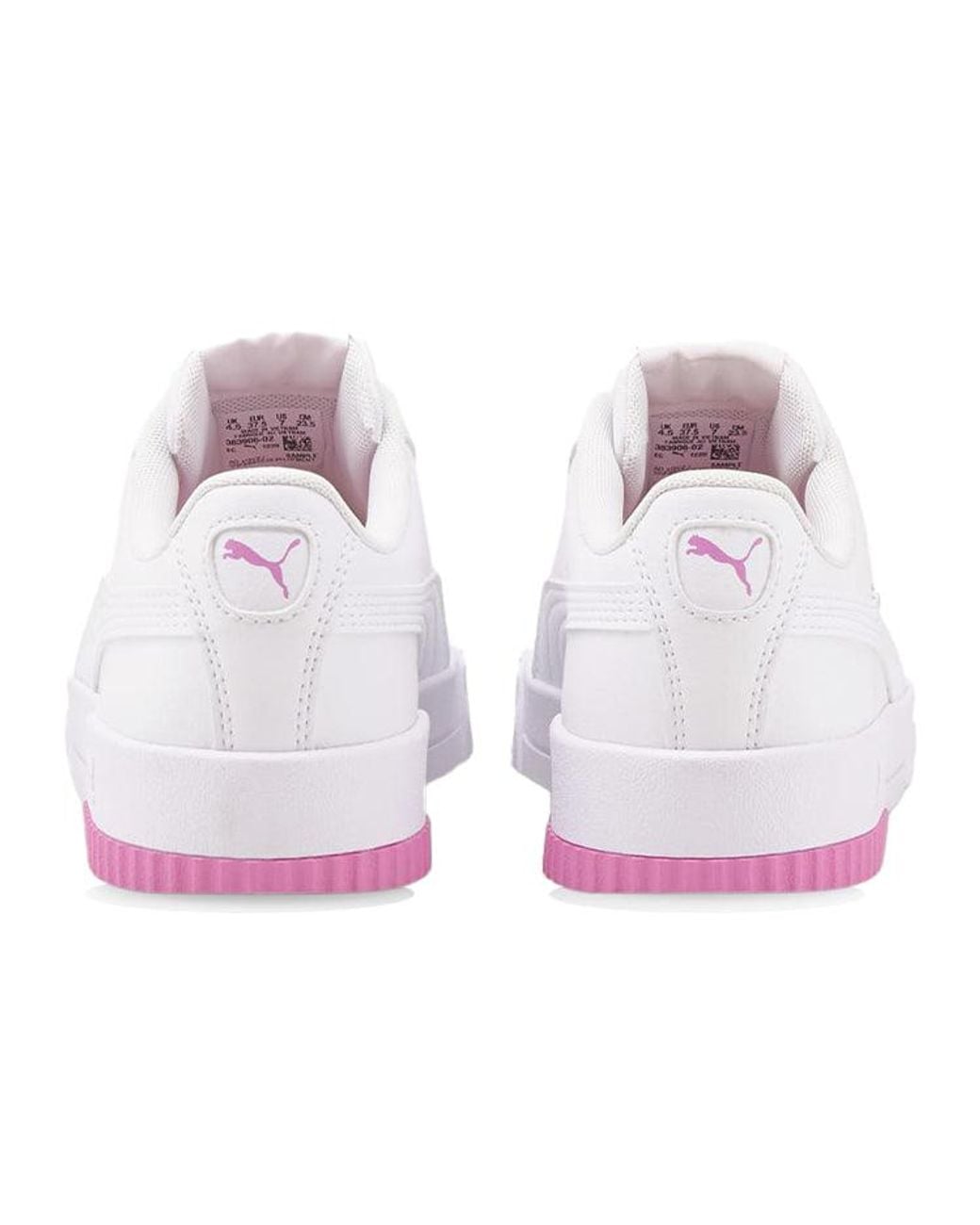PUMA White (Wmns) Carina Logomania Kadin Sneakers