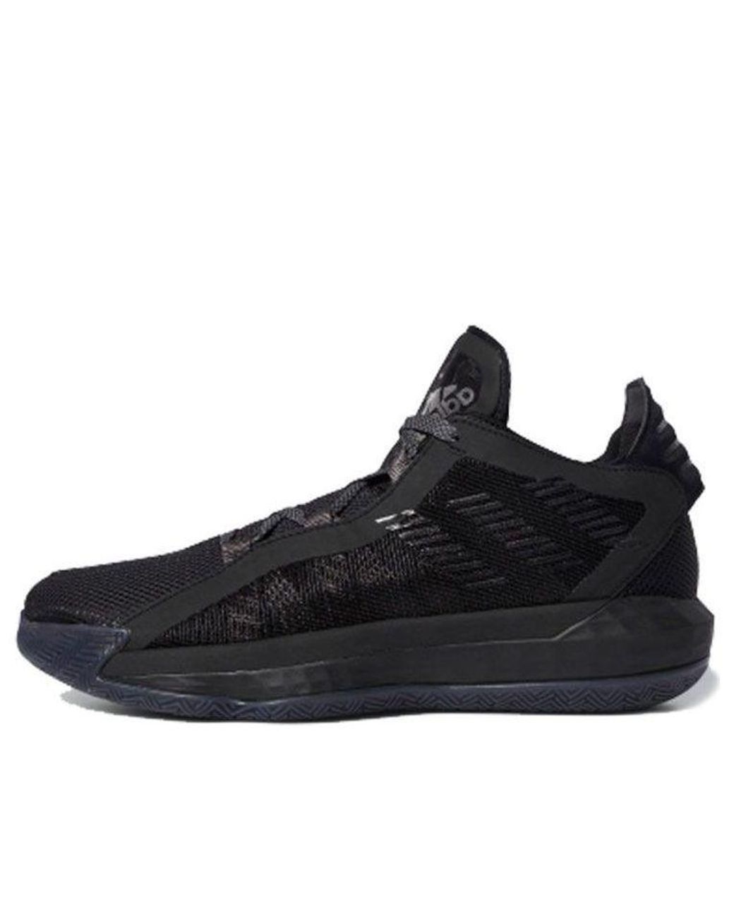 Adidas Black Dame 6 Gca 'Lights Out' for men