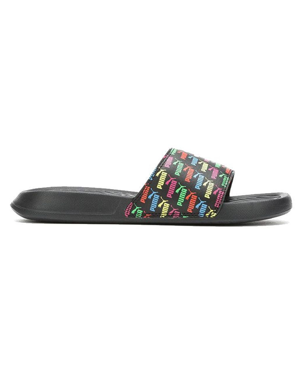 PUMA Green Popcat Mini Logo for men