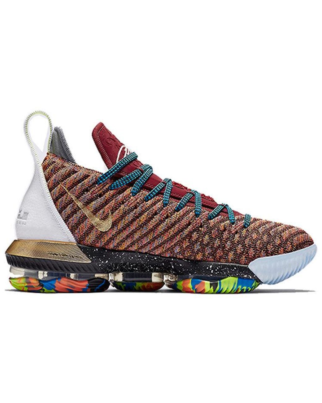 Nike Blue Lebron 16 'What The' for men