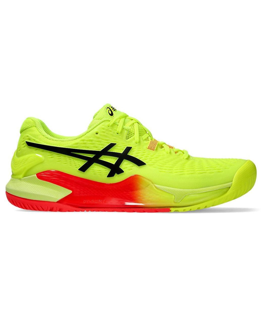 Asics Green Gel-Resolution 9 Paris Tennis Shoes for men