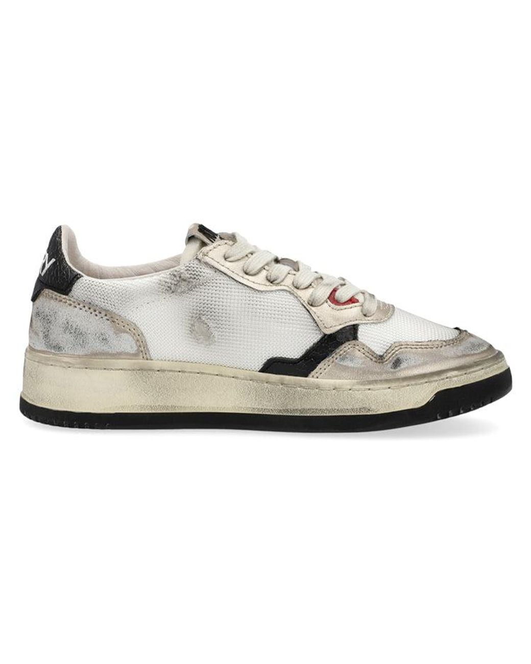 Autry White (Wmns) Low Super Vintage Mesh Sneakers